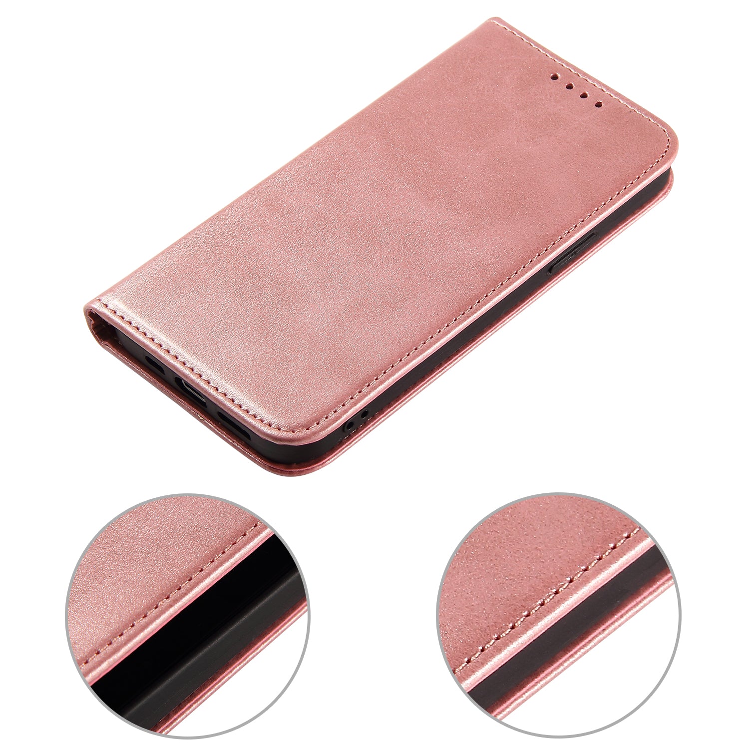 For iPhone 11 Pro Max 6.5 inch Calf Texture Phone Shell Wallet Phone Cover Auto-absorbed Leather Stand Case For iPhone 11 Pro Max 6.5 inch Calf Texture Phone Shell Wallet Phone Cover Auto-absorbed Leather Stand Case